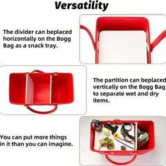 Mopujot Divider Tray For Bogg Bag - Outdoor Beach Bag Organize Board