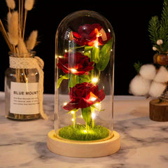 Rainbow Rose Flower for Christmas and Birthdays