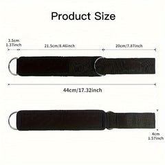 Ankle Straps for Cable Machine D Ring Ankle Cuffs Gym Fitness Exercise