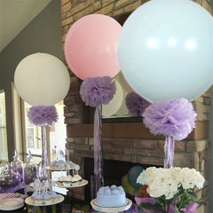 10pcs Macaron Pastel Balloons 18in Large Round Latex Balloons Jumbo Thick Latex