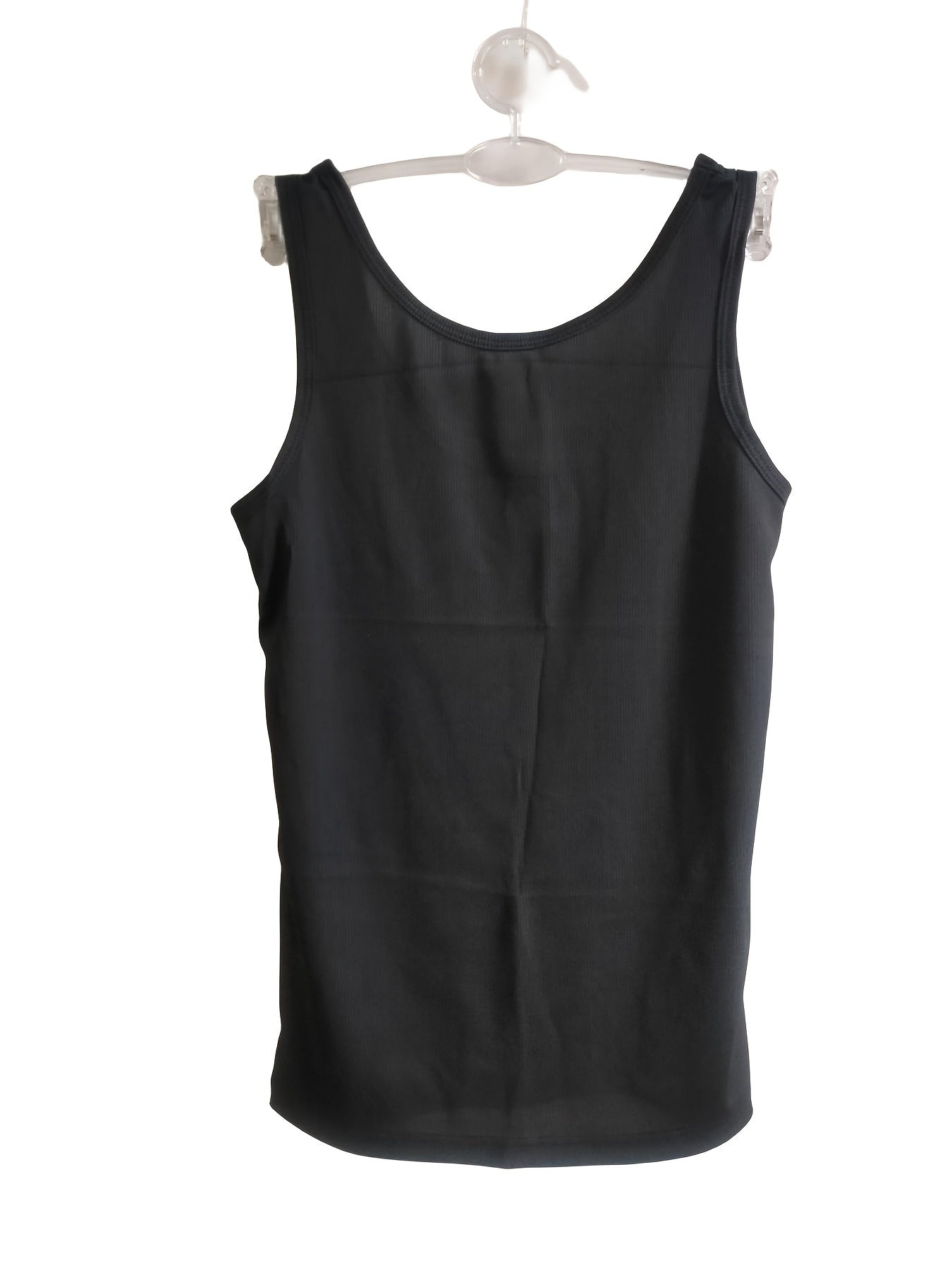 Casual Crew Neck Tank Top Seamless Sleeveless Shirt
