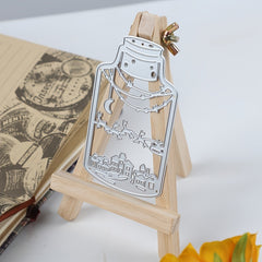 Christmas Bottle Metal Cutting Dies Stencils DIY Scrapbook Stamp Photo Album
