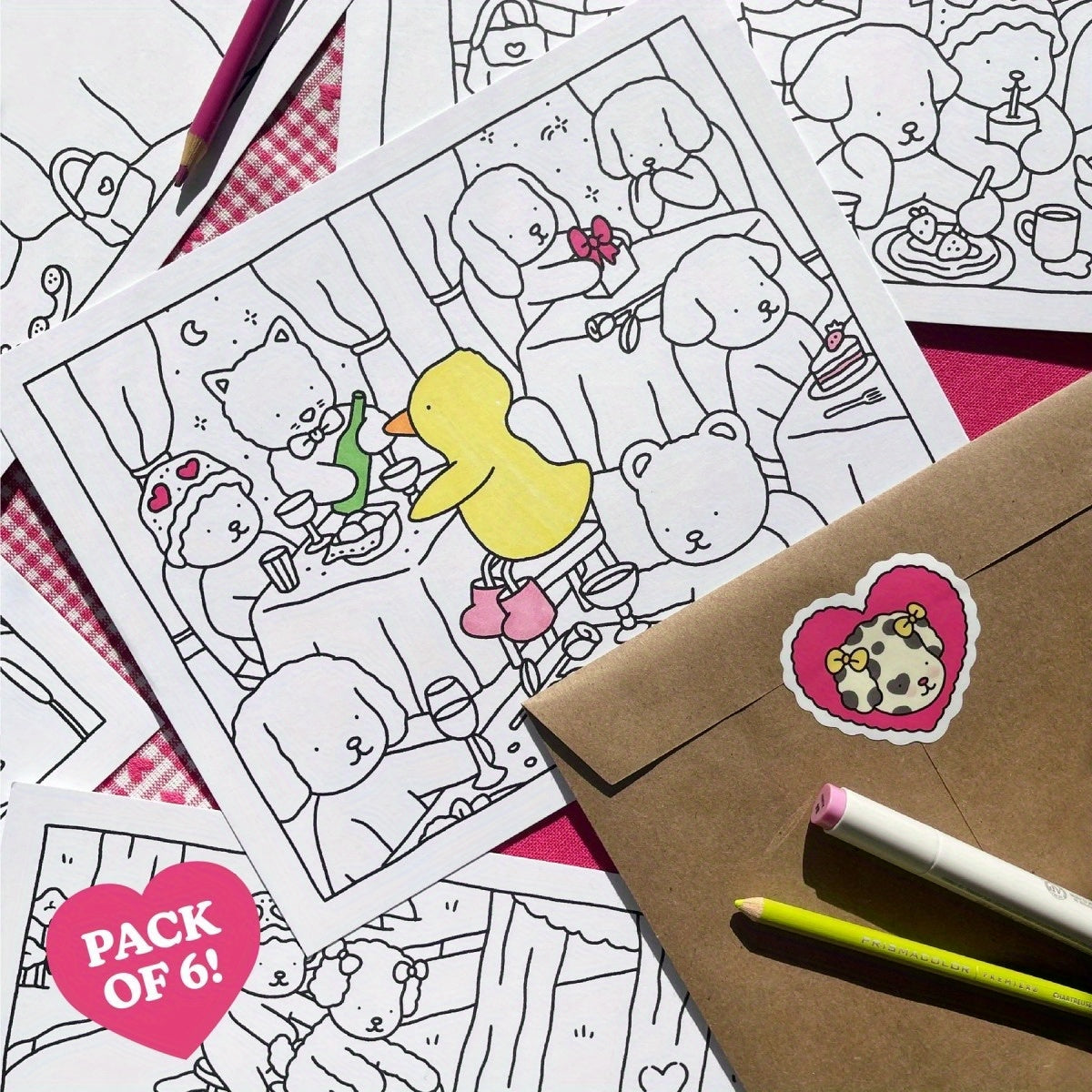 Bobbie Goods Whimsical Creature Coloring Pages for Creative Joy