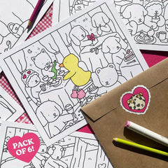 Bobbie Goods Whimsical Creature Coloring Pages for Creative Joy