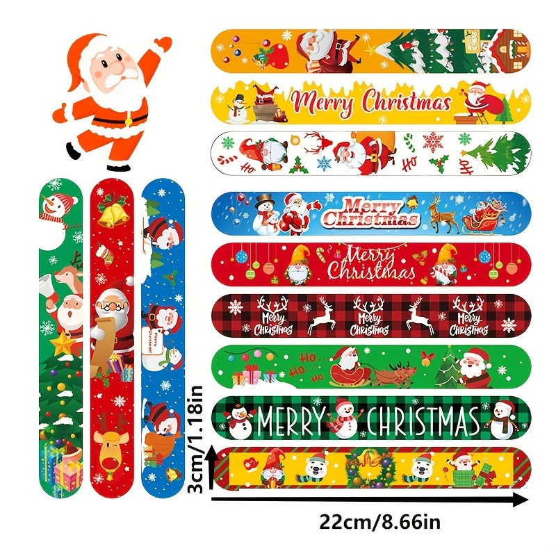 12 24pcs Christmas Bracelet Wristband Party Supplies Gift Outdoor