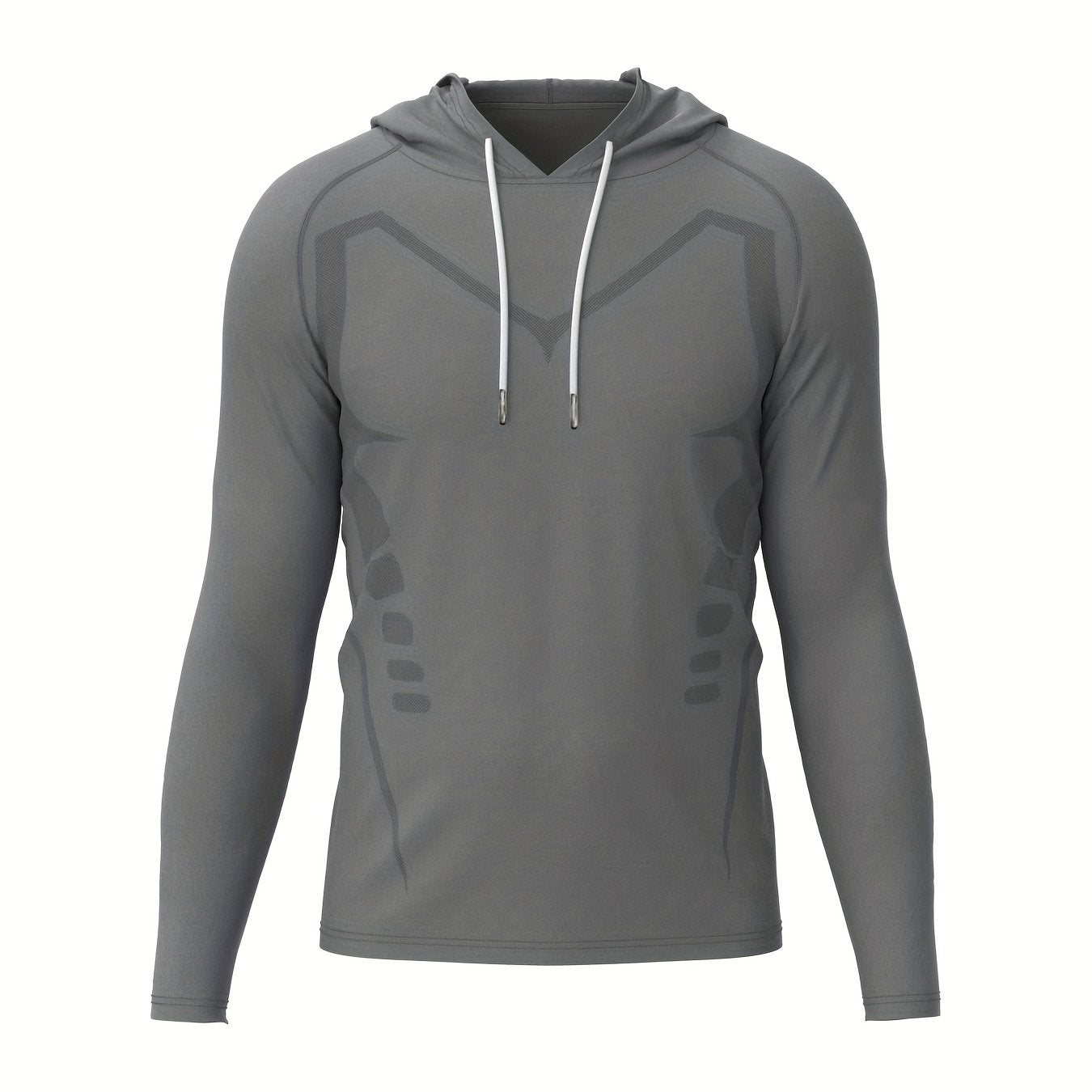 Solid Hoodie Sweatshirt for Men Outdoor Activities