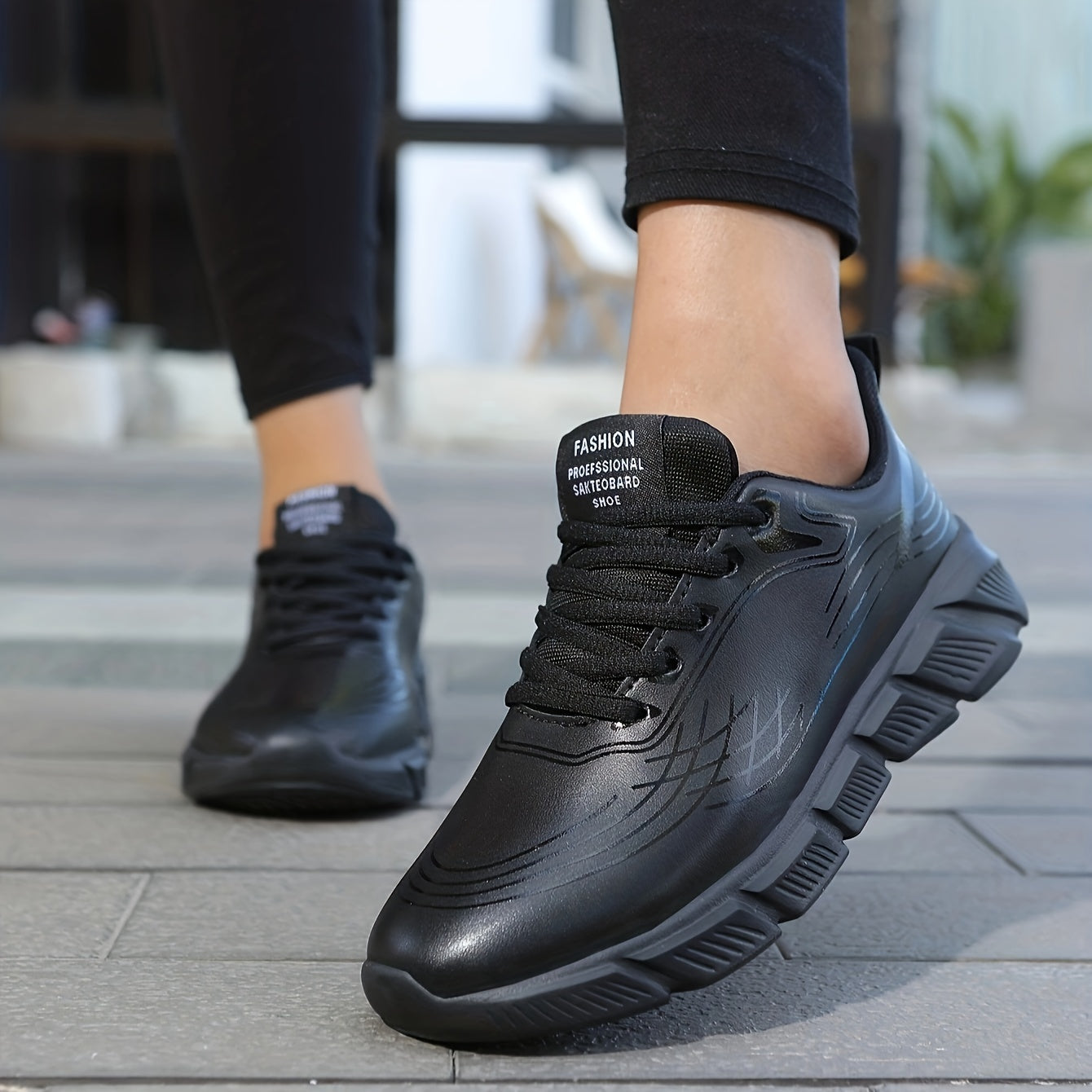 Women's Lightweight Running Shoes Soft Comfortable Shock Absorption Sneakers