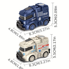 Service Car Truck Toys Toy Vehicles Christmas Toys For Boys