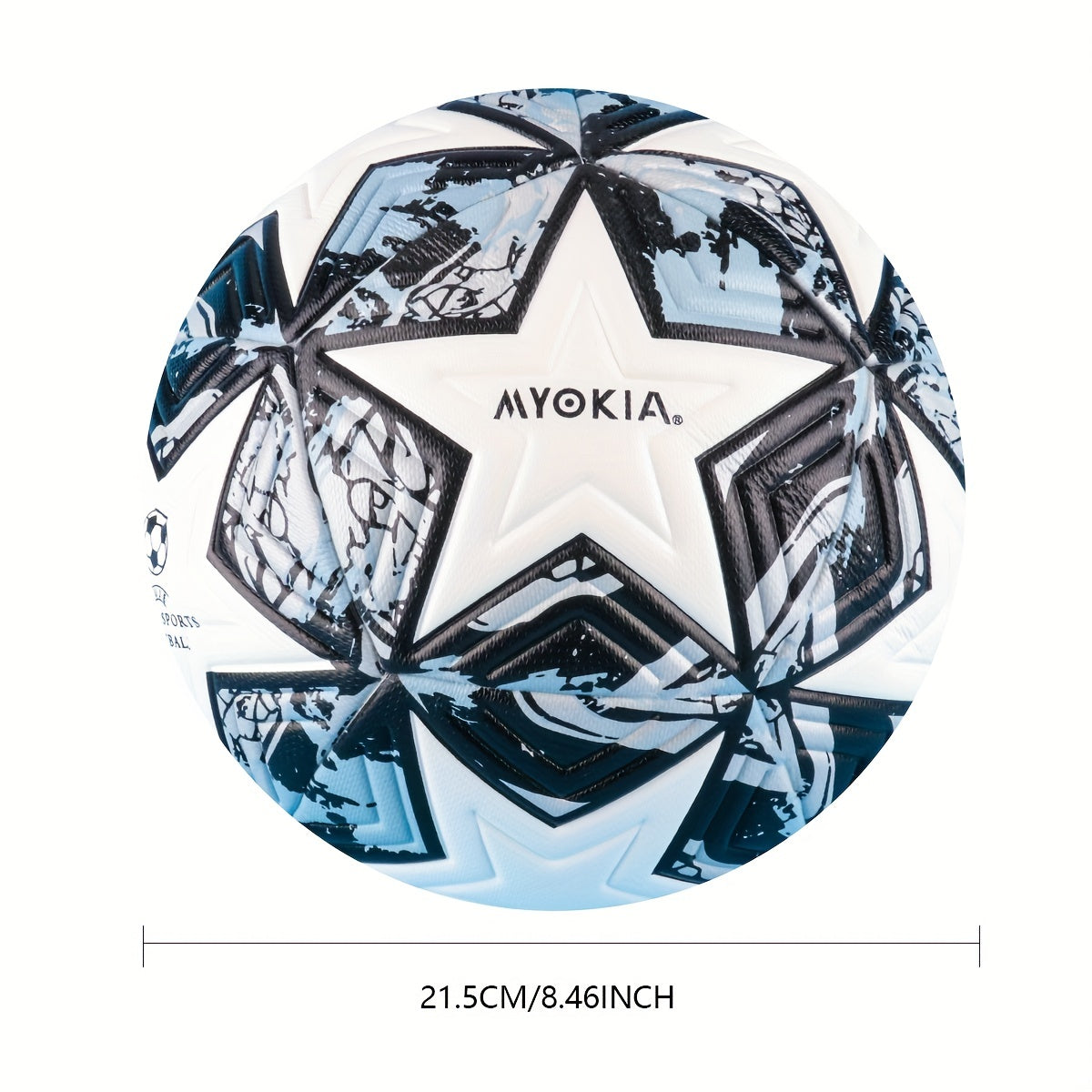 Size 5 Soccer Ball for Adults with Pump and Needles