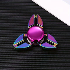 Colorful Zinc Alloy Fidget Spinner Metal Hand Gyroscope Durable & Portable