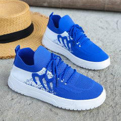 Women's Mesh Sneakers Platform Shoes Lightweight Footwear