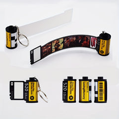 10pcs Sublimation Film Keychain Christmas Gift