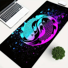 Cartoon Fish Mouse Pad for Office Computers Laptops