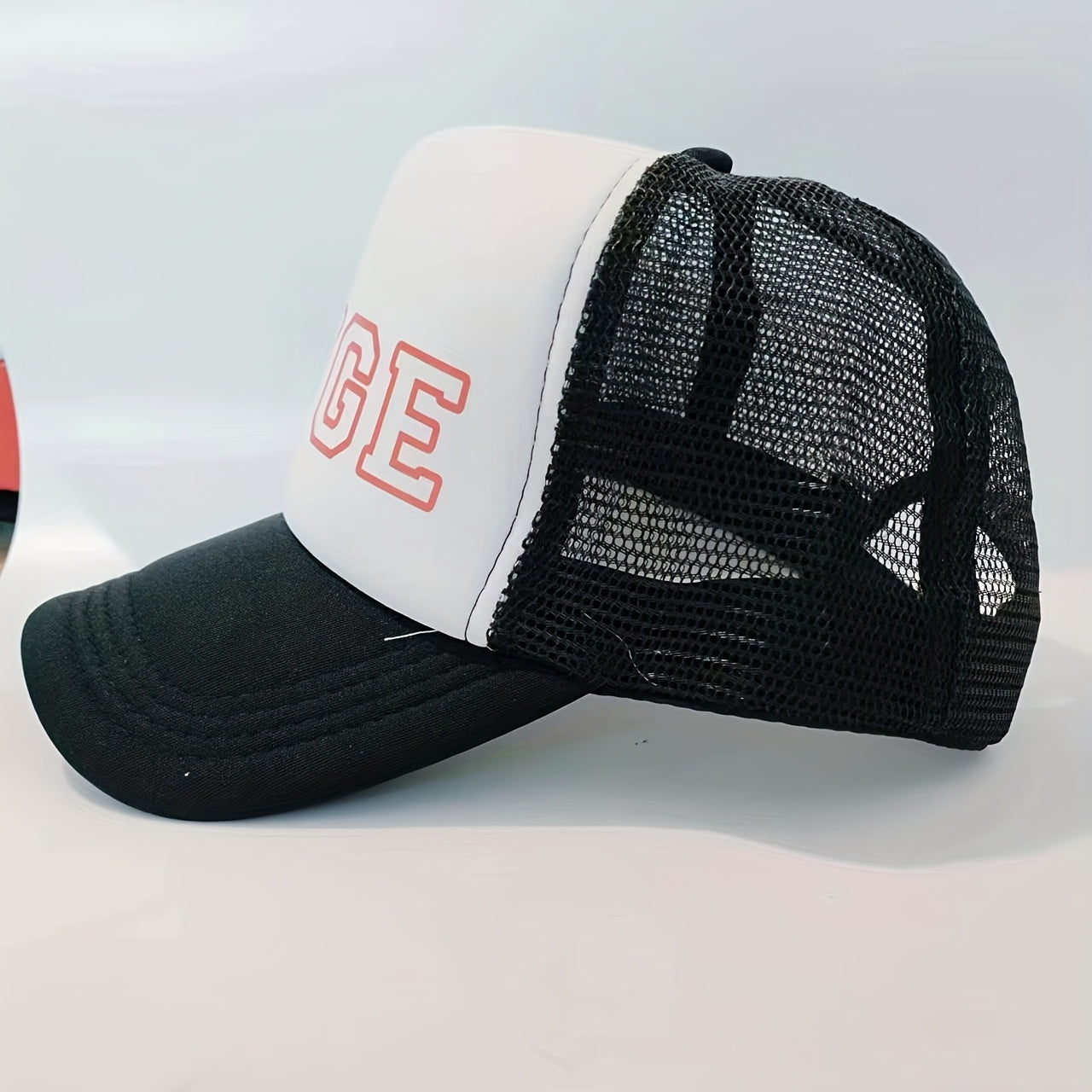 Graffiti Baseball Cap Mesh Sun Visor Couple Hat