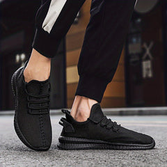 Men's Lightweight Knit Casual Sneakers for Sports