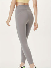 High Waist Yoga Leggings Butt Lifting Sports Tights Moisture Wicking