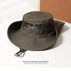 Men's Fisherman Hat Outdoor Sun Hat Summer Sunscreen Big Eaves