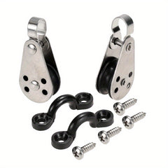Stainless Steel Pulley Set for Kayak Boat Marine