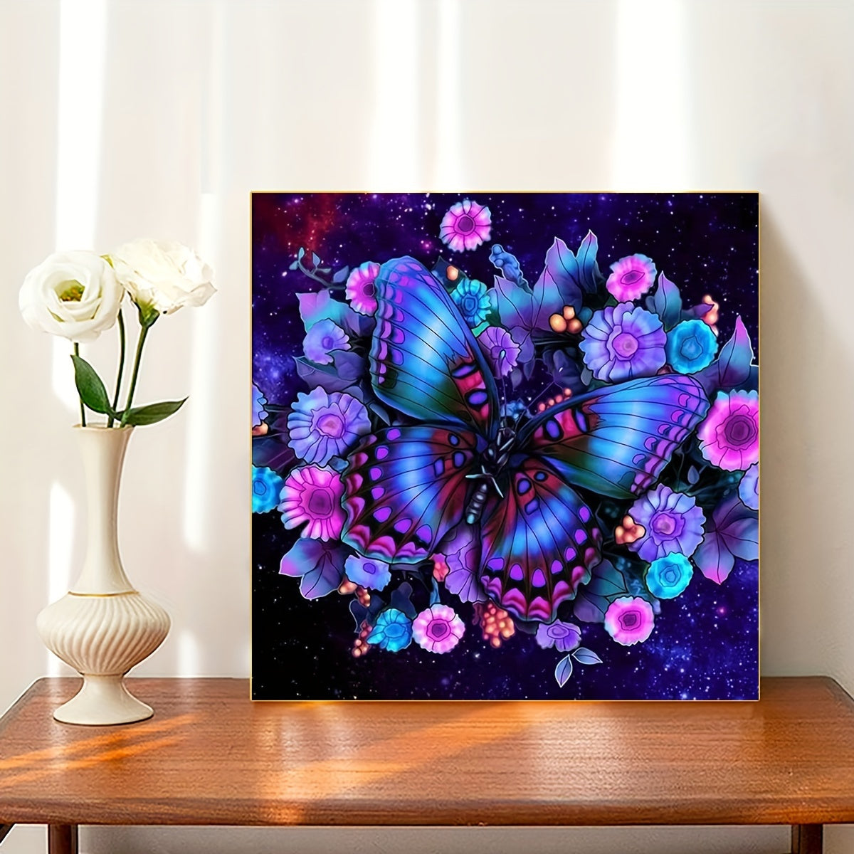 Full Diamond Painting Art Kit Embroidery Rhinestone Wall Decor