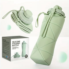 Portable Silicone Water Bottle Large Capacity for Outdoor Activities