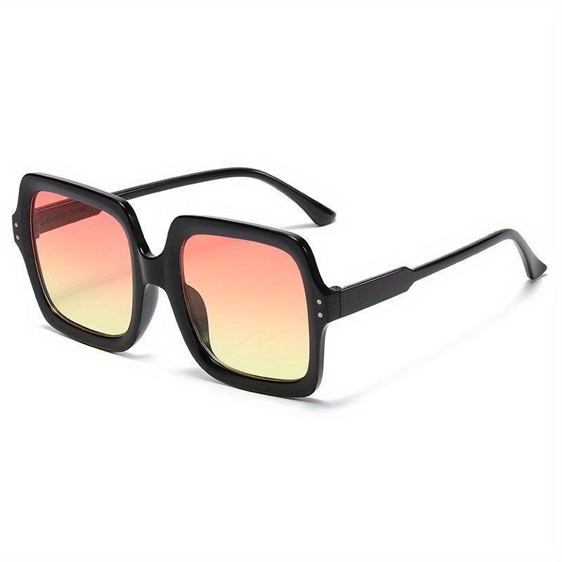 Square Sunglasses UV400 Ombre Lens Sun Shades Glasses