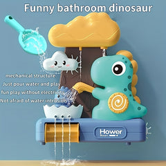 Baby Dinosaur Bath Toy with Music and Suction Cup