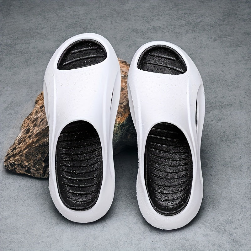 Men's Cloud Slides Post Run Recovery Slides Non Slip Slippers
