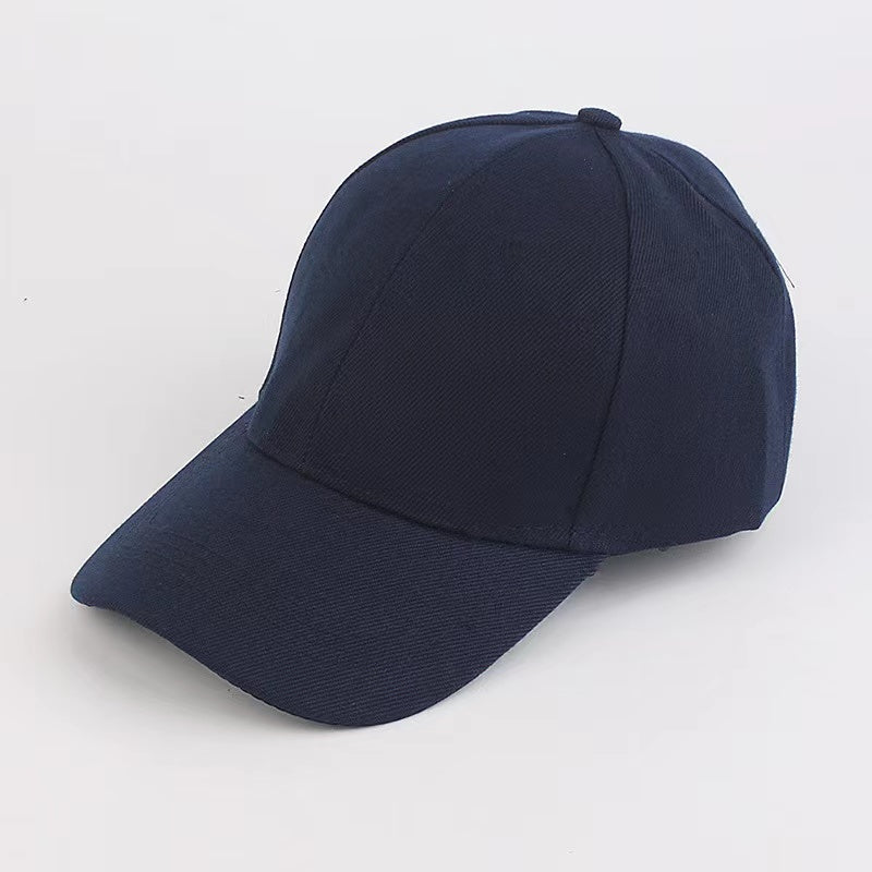 Blank Baseball Cap Solid Sports Cap Dolman Hat