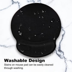 Waterproof Memory Foam Wrist Ergonomic Mouse Pad