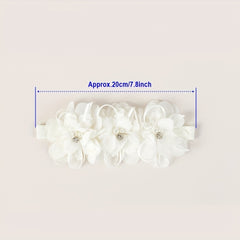 Cute Baby Girls Lace Flower Headband