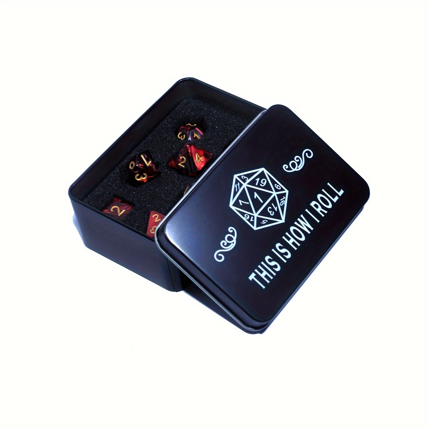 Metal Dice Box for Storing Dice Collecting