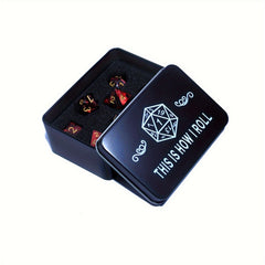 Metal Dice Box for Storing Dice Collecting