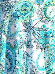 Boho Paisley Print Tankini Set