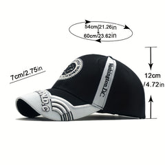 Embroidered Baseball Cap Sun Protection, Hip Hop Style