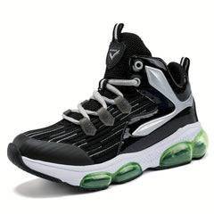 Boys Air Cushion Running Shoes Non Slip Sneakers for Fitness Gym