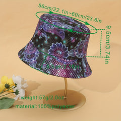 Double-Sided Sunshade Sunscreen Bucket Hat
