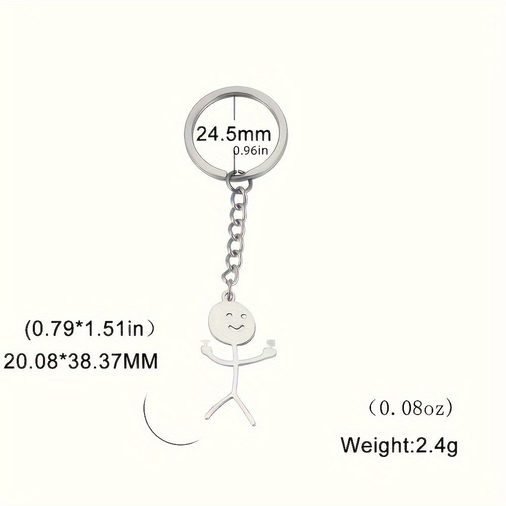 Funny Pendant Keychain for Car Keys backpacks Wallets