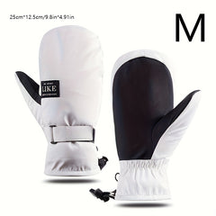 Winter Outdoor Windproof Touch Screen Cycling Gloves Thermal Skiing Gloves