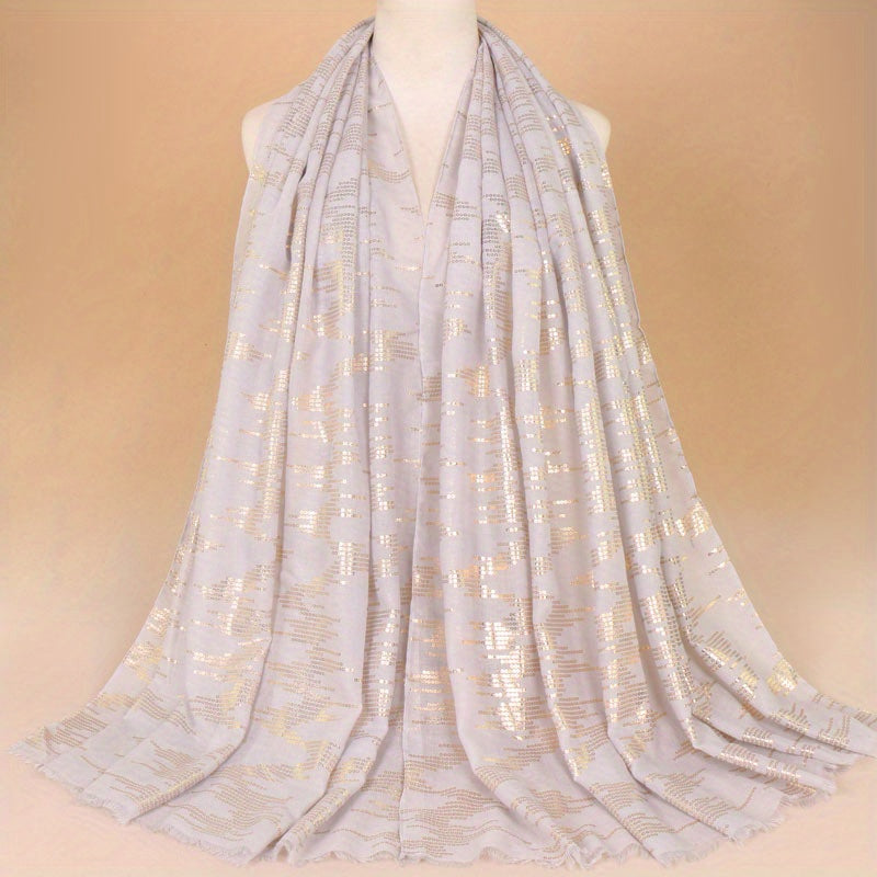 Polyester Fibre Scarves for Women, Hand Washed Mature Style Neckchief
