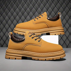 Men's Lace Up Low Top Boots for Climbing Trekking