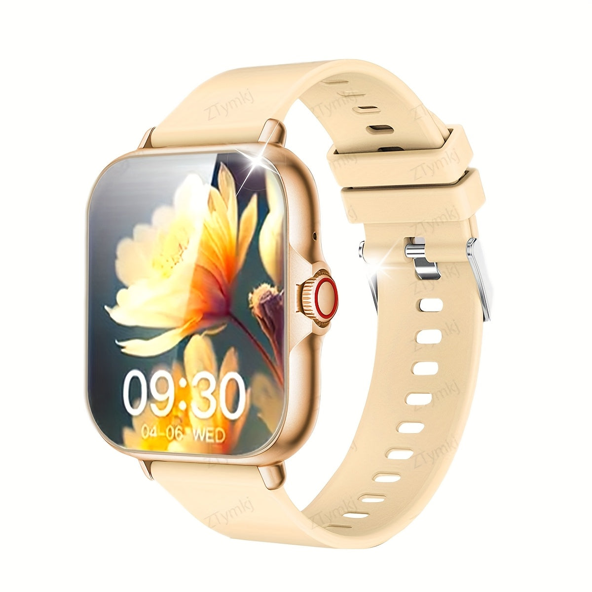 Full Touch Smartwatch: Wireless Calling, Notifications, USB Charging