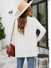 Women's Knit Cardigan Open Front Long Sleeve Sweater