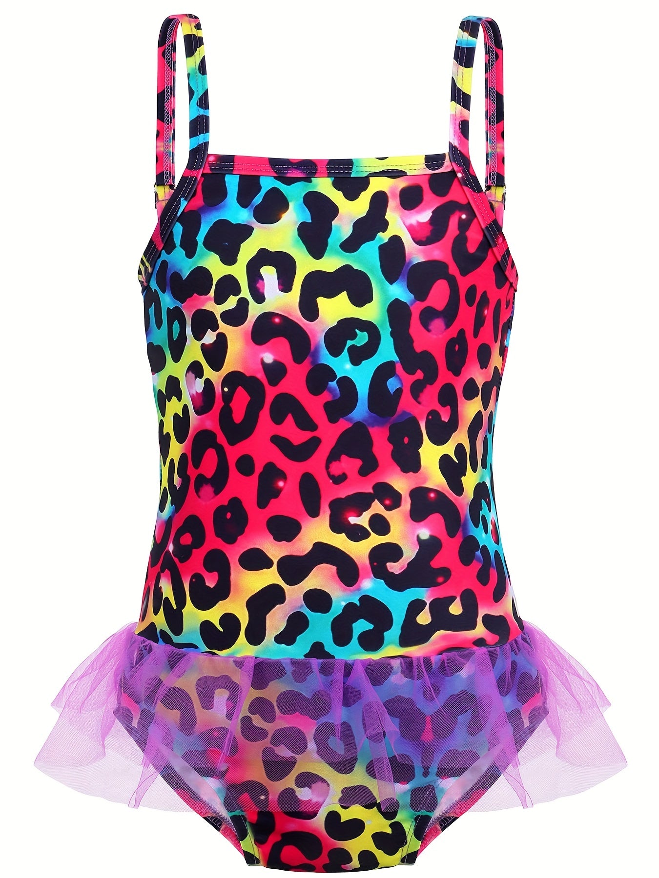 Toddler Girls Fish Scales One Piece Swimsuit