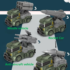 Inertia Simulation Toy Car 4-Piece Set