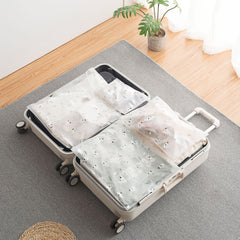 Zippered Sealing Storage Bag PE Classification Clothing Packing Bag