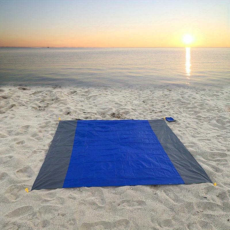 Waterproof Sandproof Beach Blanket Portable Mat for Travel Camping