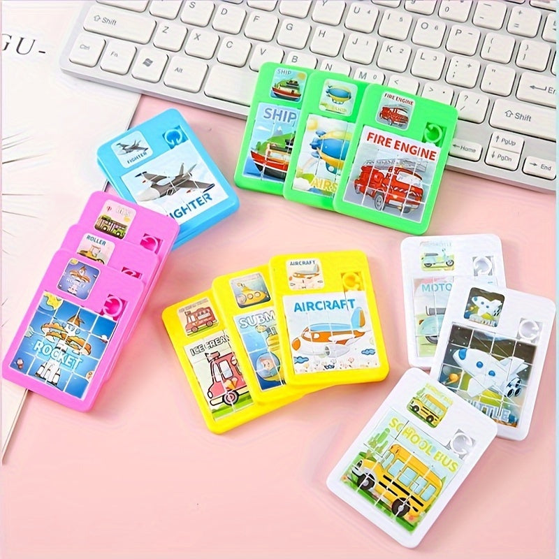 Traffic Airplane Puzzle Decompression Toy Cartoon Creative Mini Game