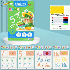 Magic Practice Workbook with Erasable Pens