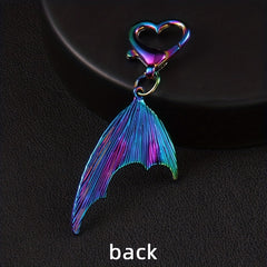 Y2K Colorful Fishtail Keychain For Girls Bag Pendant