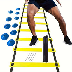 Professional Agility Ladder & Discs Combo Set